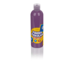 Farba Szkolna 500 ml. Śliwkowa ASTRA