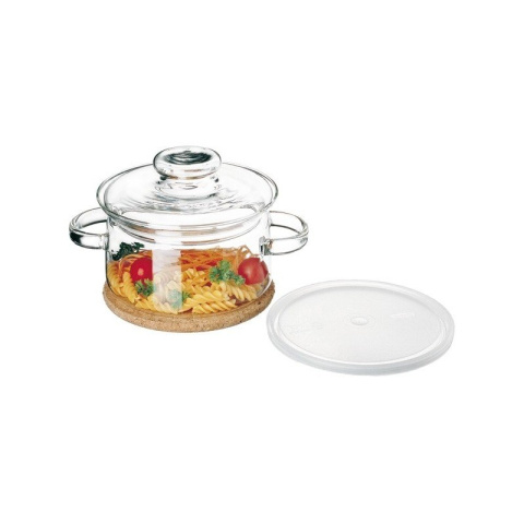 Garnek Szklany Żaroodporny Gourmet 1 l. / 1000 ml. z Podstawką i Pokrywką 510/6053 SIMAX Garnek Szklany Żaroodporny Gourmet 1 l. / 1000 ml. z Podstawką i Pokrywką 510/6053 SIMAX
