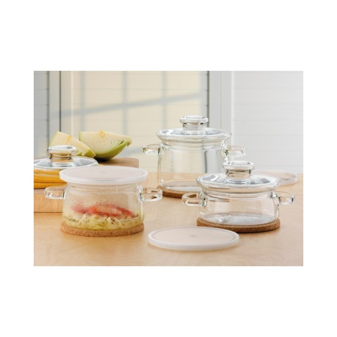 Garnek Szklany Żaroodporny Gourmet 1 l. / 1000 ml. z Podstawką i Pokrywką 510/6053 SIMAX Garnek Szklany Żaroodporny Gourmet 1 l. / 1000 ml. z Podstawką i Pokrywką 510/6053 SIMAX