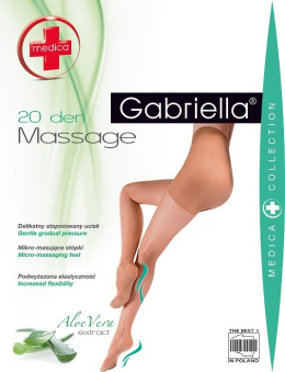 Rajstopy Medica Massage 20 den. roz. 2-4 Code 117 GABRIELLA