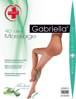 Rajstopy Medica Massage 40 den. roz. 2-4 Code 117 GABRIELLA