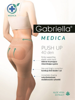 Rajstopy Medica Push-Up 40 den. roz. 2-4 Code 128 GABRIELLA