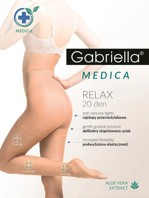 Rajstopy Medica Relax 20 den. 2-4 Code 110 GABRIELLA