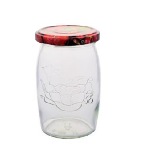 Słoik 335 ml. / TO-335 z Nakrętką FI 66/4 a'6