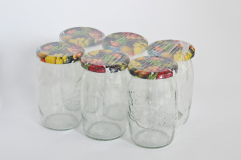 Słoik 335 ml. / TO-335 z Nakrętką FI 66/4 a'6 Słoik 335 ml. / TO-335 z Nakrętką FI 66/4 a'6