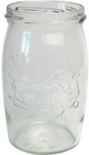 Słoik 335 ml. / TO-335 z Nakrętką FI 66/4 a'6