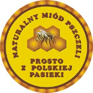 Zakrętka / Zakrywka FI 82/6 Naturalny Miód Pszczeli a'630