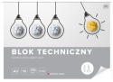 BLOK TECHNICZNY A3 10 KARTEK BIAŁY , INTERDRUK