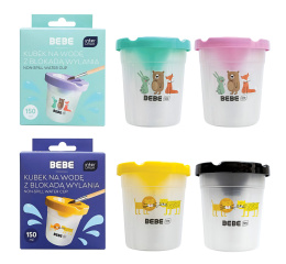 KUBEK NA WODĘ Z BLOKADĄ WYLANIA 150 ml. SERIA BEBE , INTERDRUK