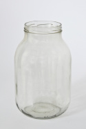SŁOIK SZKLANY 3 L / 3000 ml NA ZAKRĘTKĘ FI 100 , TO-3000