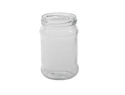 SŁOIK SZKLANY 315 ml / 0,315 L NA ZAKRĘTKĘ FI 66 4 ZACZEPY TO-315