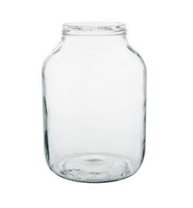 SŁOIK 4000 ml. / 4 l. SZKLANY TO-4000 FI 100 PAKOWANY W ZGRZEWKACH FOLIOWANY a'4 SŁOIK 4000 ml. / 4 l. SZKLANY TO-4000 FI 100 PAKOWANY W ZGRZEWKACH FOLIOWANY a'4