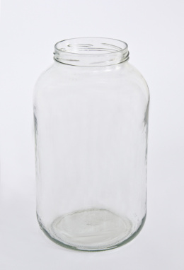 SŁOIK SZKLANY 4,25 L / 4250 ml NA ZAKRĘTKĘ FI 100 , TO-4250