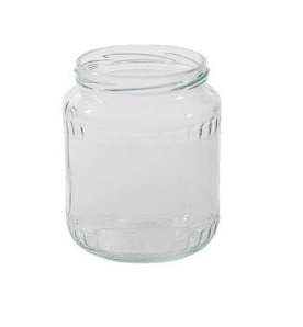 SŁOIK SZKLANY 720 ml / 0,72 L NA ZAKRĘTKĘ FI 82 6 ZACZEPÓW TO-720 SŁOIK SZKLANY 720 ml / 0,72 L NA ZAKRĘTKĘ FI 82 6 ZACZEPÓW TO-720
