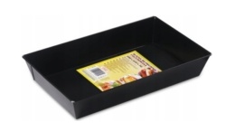 000954 BLACHA NS CZARNA 390x235x70 mm.