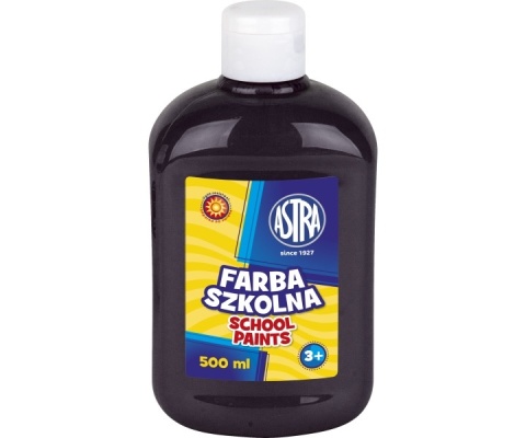 ASTRA-240159 FARBA SZKOLNA 500ml. CZARNA