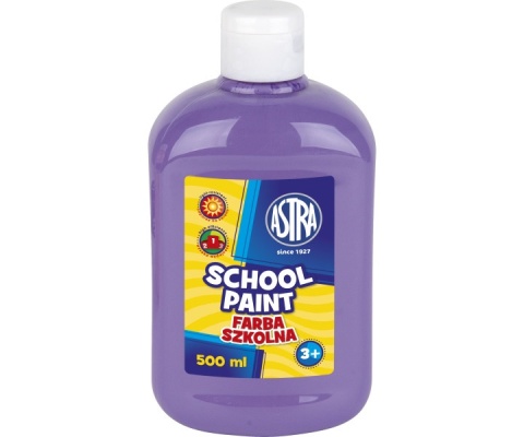 ASTRA-240203 FARBA SZKOLNA 500ml. FIOLETOWA