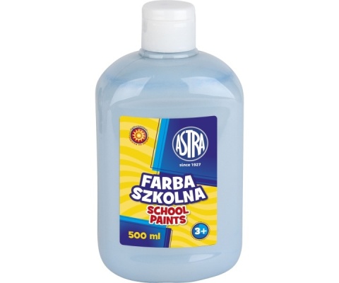 ASTRA-240210 FARBA SZKOLNA 500ml. BŁĘKITNA