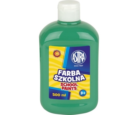 ASTRA-240258 FARBA SZKOLNA 500ml. SZMARAGDOWA