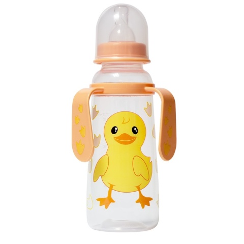 D.B 251 BUTELKA PLAST. 250 ml. z dekoracją B251