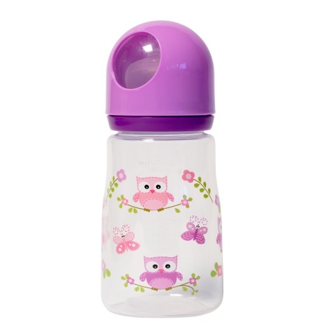 D.B 422 BUTELKA PLAST. 250 ml. z dekoracją B422