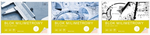 I.BLOK MILIMETROWY A4 20 KARTEK