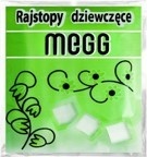 MEGG-RAJSTOPY DZIEWCZĘCE GŁADKIE 80-98