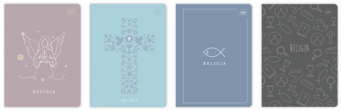 I.ZESZYT A5 60 KARTEK # RELIGIA 70g.