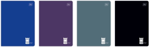 I.ZESZYT A5 80 KARTEK # KOLEKCJA UV ONE COLOR a'10