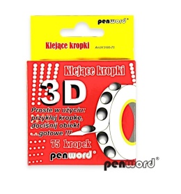PH-7446 KLEJĄCE KROPKI 75 3D 1,5 mm. a'10