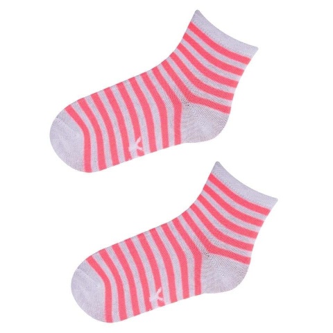 SC-SK-35 SKARPETY W PASKI FLUO GIRL EUR 31/33