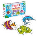 -005363 PUZZLE DLA MALUSZKÓW - PODWODNE ZWIERZĘTA