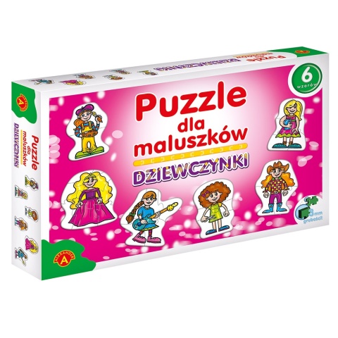 -005400 PUZZLE DLA MALUSZKÓW - DZIEWCZYNKI