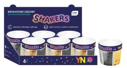 I.BROKATOWE OZDOBY DO DEKORACJI 50 g. SHAKERS