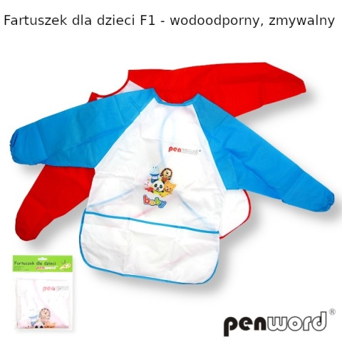 PH-8519 FARTUSZEK DLA DZIECI F1-WODOODPORNY ZMYWAL