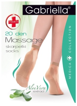 G-SKARPETKI MEDICA MASSAGE 20 den. CODE 623 NERO
