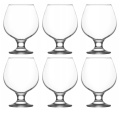 055553 KPL 6 KIELISZKÓW 390 CC BRANDY MISKET