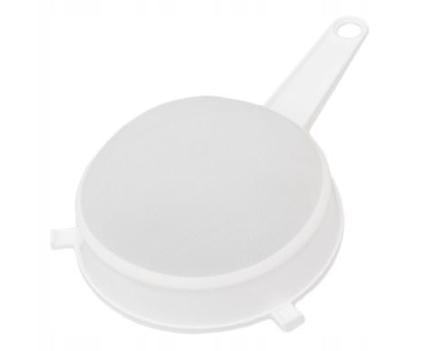 127394 SITKO PLASTIKOWE GĘSTE 160 mm. BIAŁE OD8312