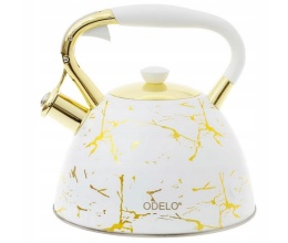 156387 CZAJNIK 3,0L. BRODY WHITE/OD2283