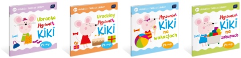 I.KOLOROWANKA A4 16 K. Z NAKLEJKAMI MYSZUNIA 2
