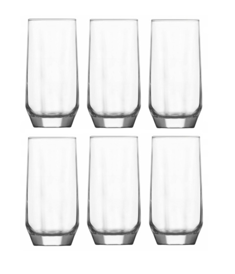000256 KPL 6 SZKLANEK LONG DRINK 385 CC DIA25F