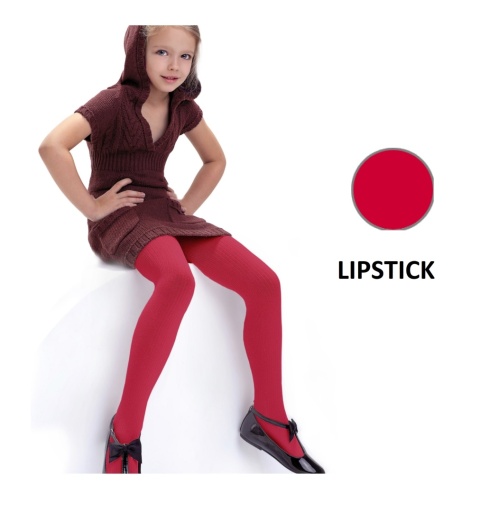 KN-RAJSTOPY AGATKA 128-134 LIPSTICK DR0002