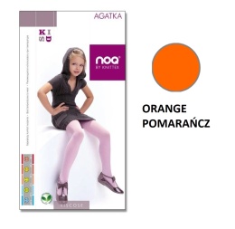 KN-RAJSTOPY AGATKA 128-134 ORANGE DR0002