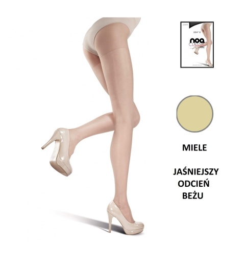 KN-RAJSTOPY LYCRA 15 den JOWITA 5 - XL MIELE