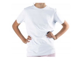 SC-PKK-0117 T-SHIRT BIAŁY 110-116 cm