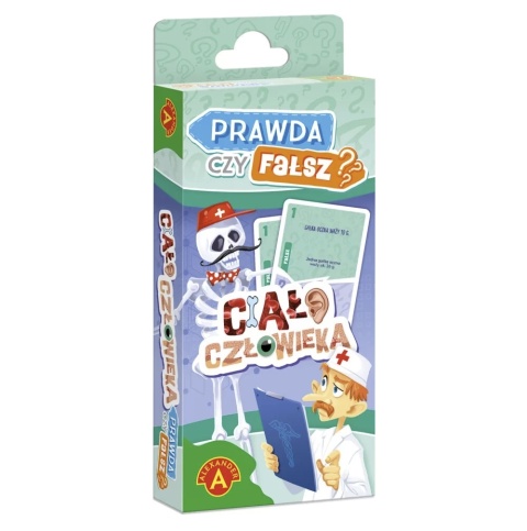 -027631 QUIZ PRAWDA CZY FAŁSZ CIAŁO CZŁOWIEKA