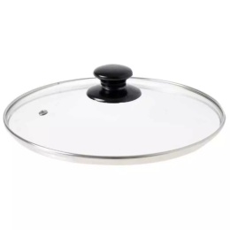 116480 POKRYWA SZKLANA 18cm.Z GAŁKĄ /OD1410 730