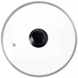 116480 POKRYWA SZKLANA 18cm.Z GAŁKĄ /OD1410 730