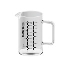327704 DZBANEK ŻAROODPORNY Z MIARKĄ 500 ml. 3853