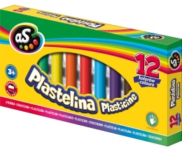 ASTRA-030569 PLASTELINA 12 kol. AS